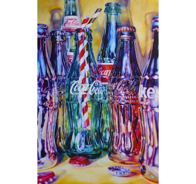 Kate Brinkworth - Coke With Stripey Straw - courtesy of TAG Fine Arts