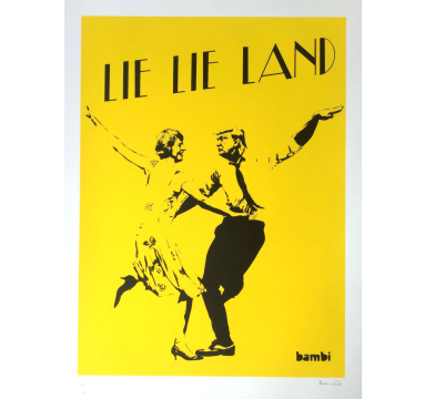 Bambi - Lie Lie Land (Yellow) - courtesy of TAG Fine Arts