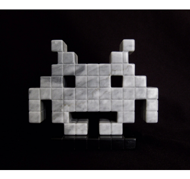 Chris Mitton - Small Space Invader (First Maquette) (detail) - courtesy of TAG Fine Arts.jpeg