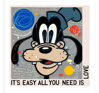 David Spiller - Love is the Light - Goofy - courtesy of TAG Fine Arts