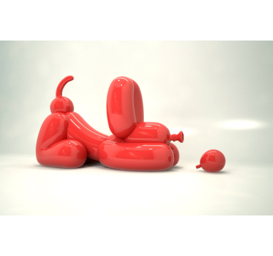 Sebastian Burdon - Red Happy Dog 30 - courtesy of TAG Fine Arts