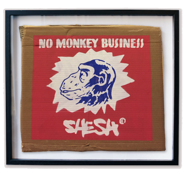  James Burke - No Monkey Business (Red) - courtesy of TAG Fine Arts