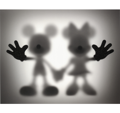 Sebastian Burdon - Gone Mickey and Minnie (Diamond Dust) - courtesy of TAG Fine Arts