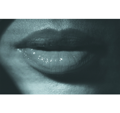 Natalie Goldstein - Lips (Black & White) - courtesy of TAG Fine Arts