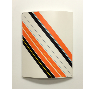 Christian Newton - Painted Curve Untitled No. 1 - courtesy of TAG Fine Arts
