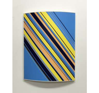 Christian Newton - Painted Curve Untitled No. 16 - courtesy of TAG Fine Arts
