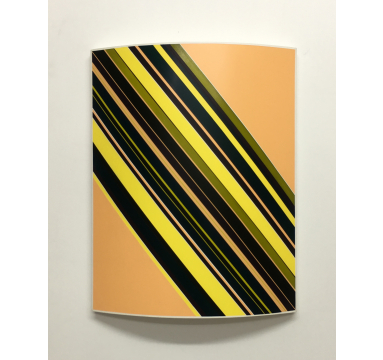Christian Newton - Painted Curve Untitled No. 17 - courtesy of TAG Fine Arts