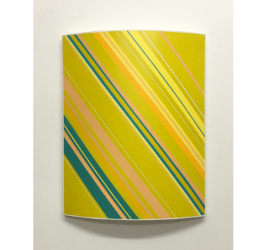 Christian Newton - Painted Curve Untitled No. 20 - courtesy of TAG Fine Arts