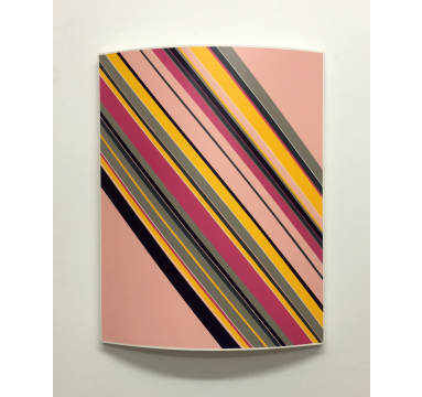 Christian Newton - Painted Curve Untitled No. 21 - courtesy of TAG Fine Arts