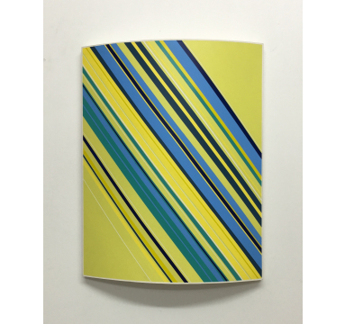 Christian Newton - Painted Curve Untitled No. 25 - courtesy of TAG Fine Arts