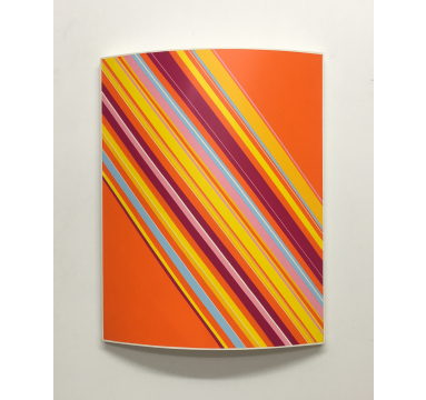Christian Newton - Painted Curve Untitled No. 26 - courtesy of TAG Fine Arts