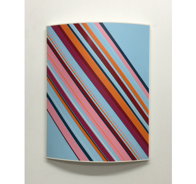 Christian Newton - Painted Curve Untitled No. 27 - courtesy of TAG Fine Arts