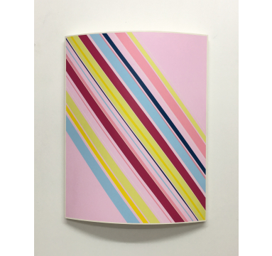 Christian Newton - Painted Curve Untitled No. 28 - courtesy of TAG Fine Arts