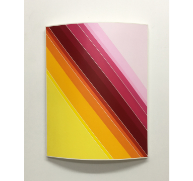Christian Newton - Painted Curve Untitled No. 4 - courtesy of TAG Fine Arts