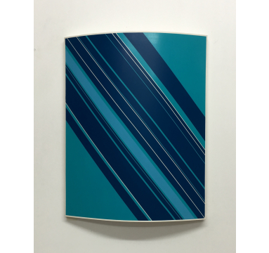 Christian Newton - Painted Curve Untitled No. 6 - courtesy of TAG Fine Arts