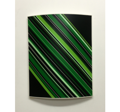 Christian Newton - Painted Curve Untitled No. 7 - courtesy of TAG Fine Arts