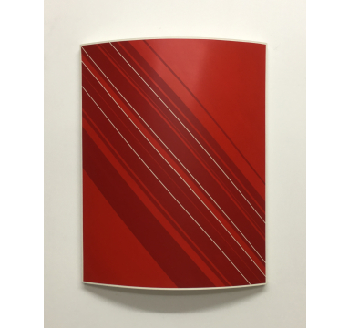 Christian Newton - Painted Curve Untitled No. 8 - courtesy of TAG Fine Arts
