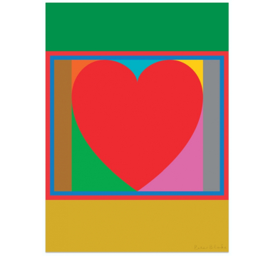 Peter Blake - Heart - courtesy of TAG Fine Arts