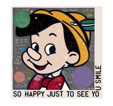 David Spiller - If Not For You - Pinocchio - courtesy of TAG Fine Arts