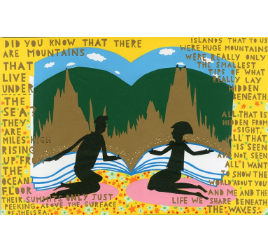 Rob Ryan - Did You Know That There Are Mountains Under The Sea - courtesy of TAG Fine Arts
