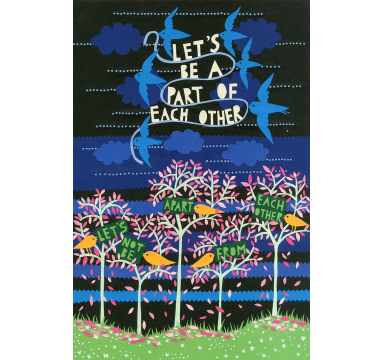 Rob Ryan - Let's Be A Part Of Each Other - courtesy of TAG Fine Arts