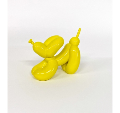 Sebastian Burdon - Mini Downward Balloon Dog Yello - Courtesy of TAG Fine Arts