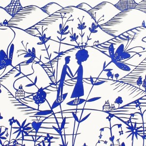 Rob Ryan - It Was Only The Beginning (Detail) - courtesy of TAG Fine Arts