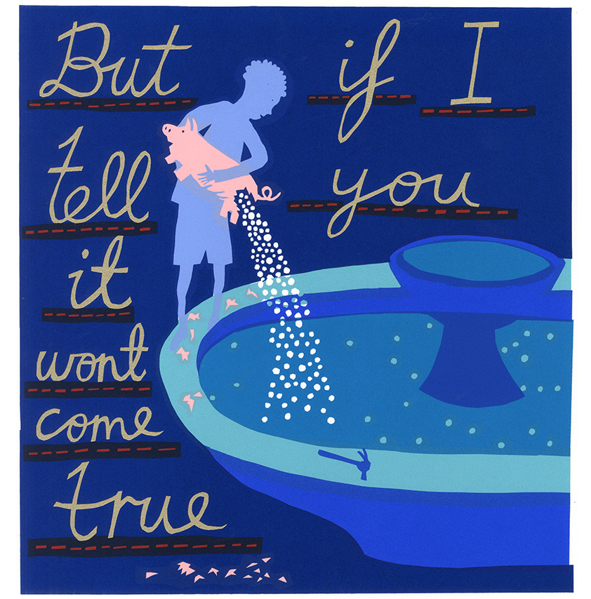 Rob Ryan - But If I Tell You It Won't Come True - courtesy of TAG Fine Arts