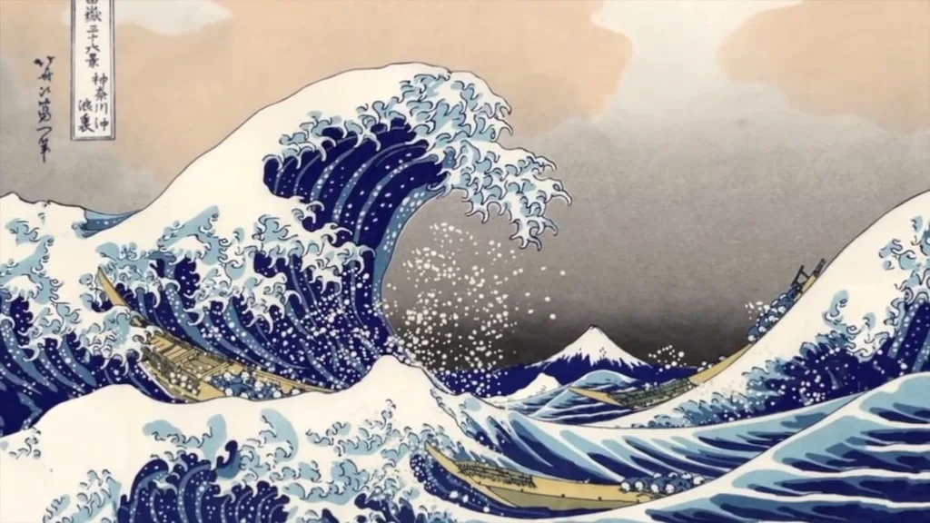 The Great Wave off Kanagawa by Katsushika Hokusai (1760–1849)