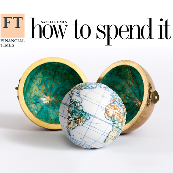 TAG Fine Arts, Loraine Rutt featured in the FT How to Spend It 
